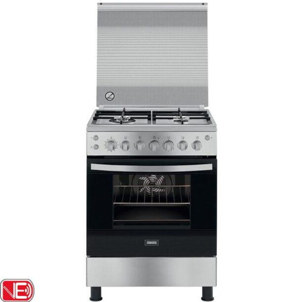 CUISINIERE ZANUSSI ZCG61 60CM 4F INOX EN EMAIL