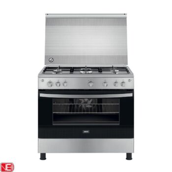 CUISINIERE ZANUSSI ZCG92296XA 90CM 5F INOX EN FONTE