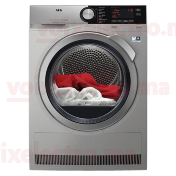 SECHE LINGE AEG TX8C9V2BS SERIES 8 9KG SILVER