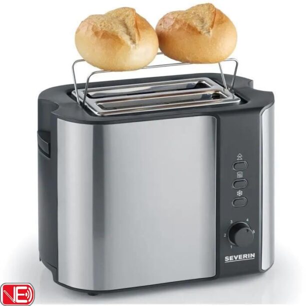 Grill Pain sevrin AT2589 2 Trancches Inox 800W – Image 4