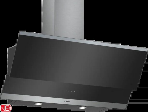 HOTTE BOSCH DECORATIVE DWK095G60 90CM VERRE NOIR – Image 4