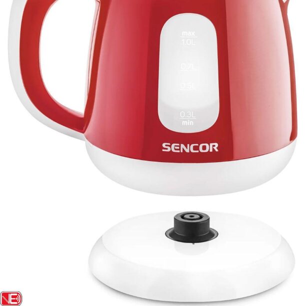 BOUILLOIRE SENCOR SWK-1014RD 1100W ROUGE – Image 3