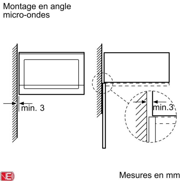 MICRO ONDE BOSCH BFL524MB0 ENCASTRABLE – Image 5