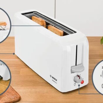 TOASTER BOSCH TAT3A00 980W BLANC