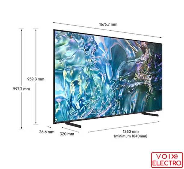 TV SAMSUNG QLED QE75Q60DA 4K SMART – Image 3