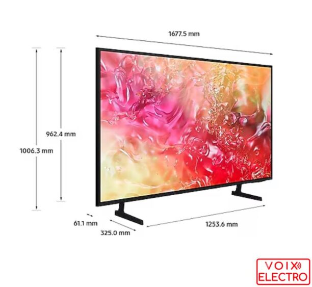 TV SAMSUNG UA43DU7000U 4K SMART UHD – Image 3