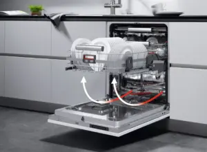 LAVE VAISSELLES "AEG" FFB93807PM 13COUV 9PROG INOX