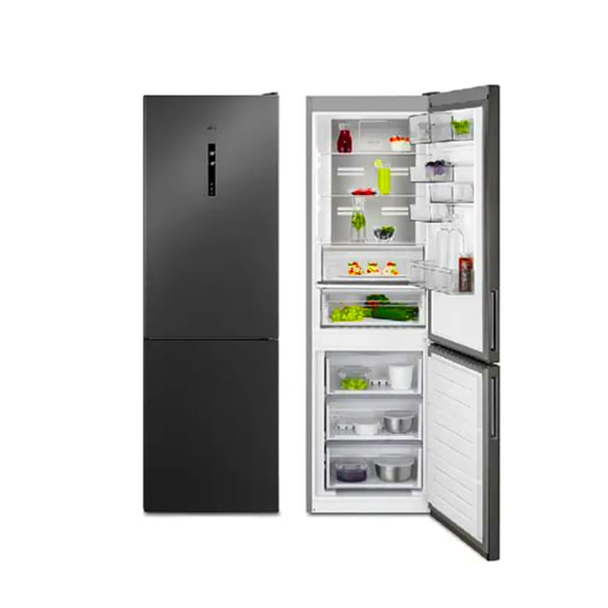 REFRIGERATEUR AEG RCB732E5MB COMB INOX