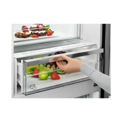REFRIGERATEUR AEG RCB732E5MB COMB INOX